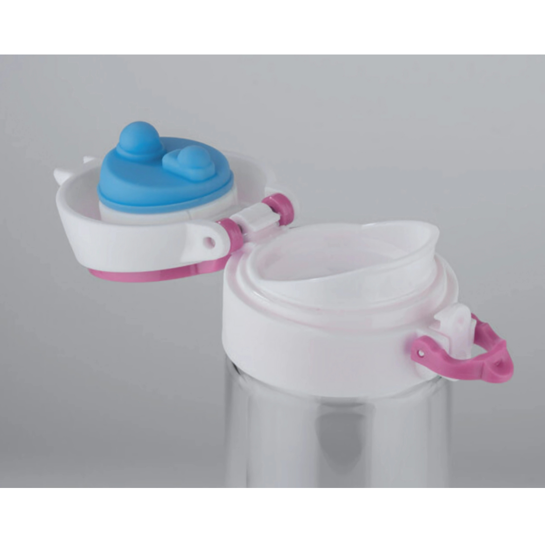 Folday Thermosfles Roze - Glazen dubbele wand - 260ml